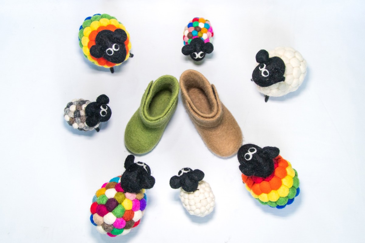 Felt Decoratives Felt Products from Nepal