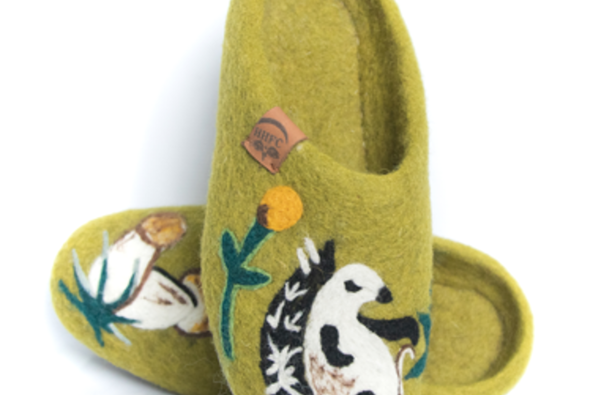 different and new design with animal Felt Products from Nepal