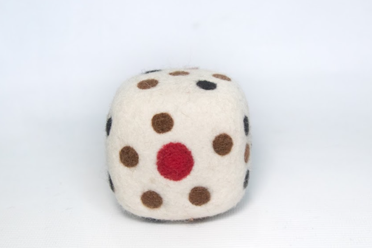 dice Felt Products from Nepal