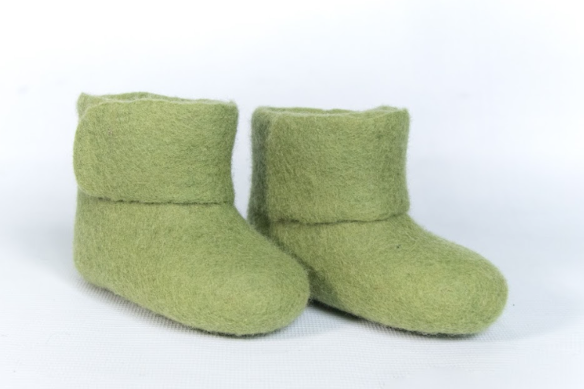 merino shoe Felt Products from Nepal