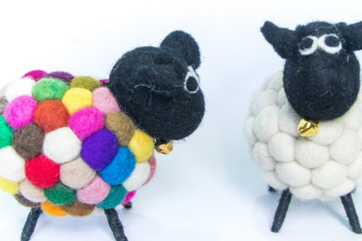 Sheeps Felt Products from Nepal